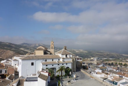 Vista do castelo para Baena - Andaluzia © Viaje Comigo