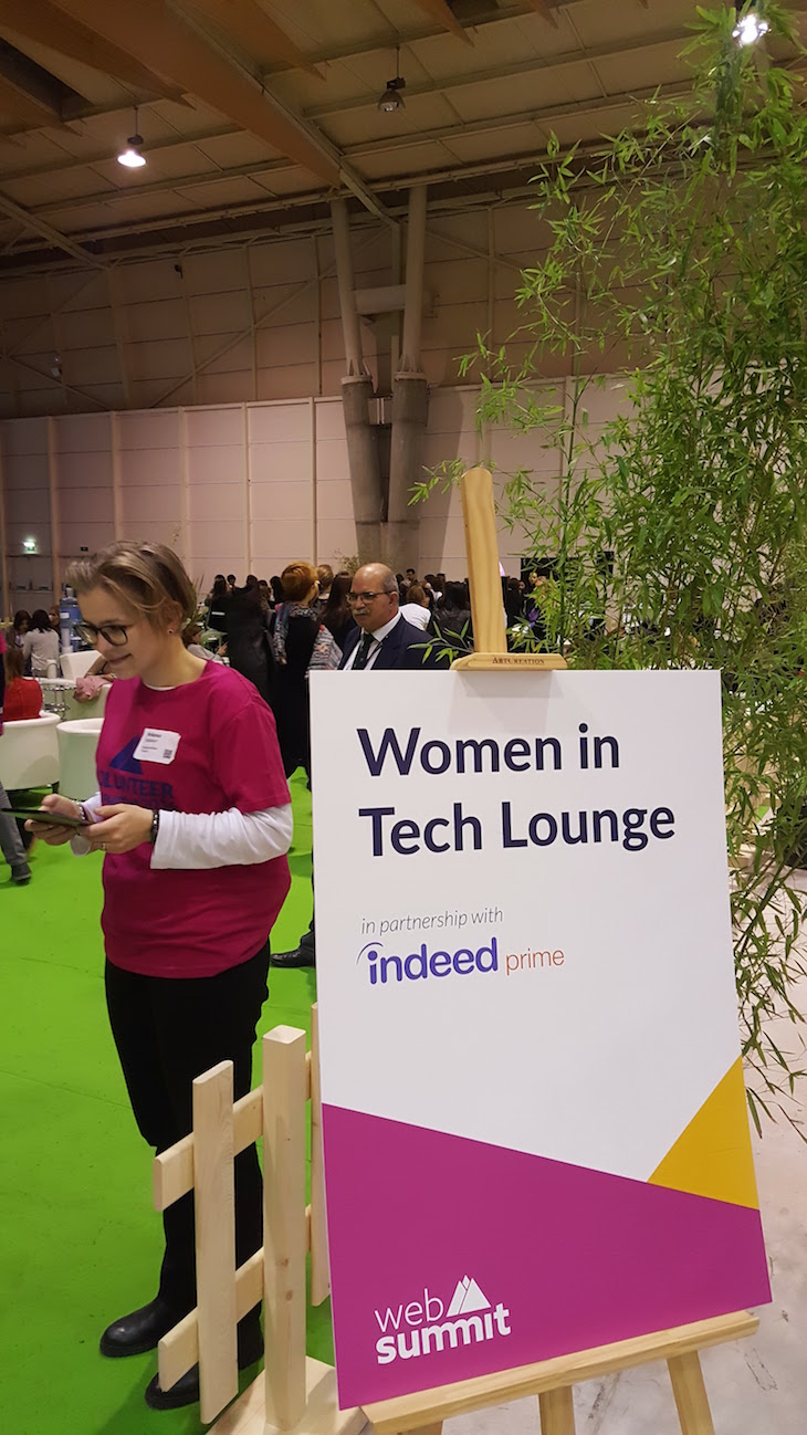 Women in Tech Lounge - Web Summit © Viaje Comigo