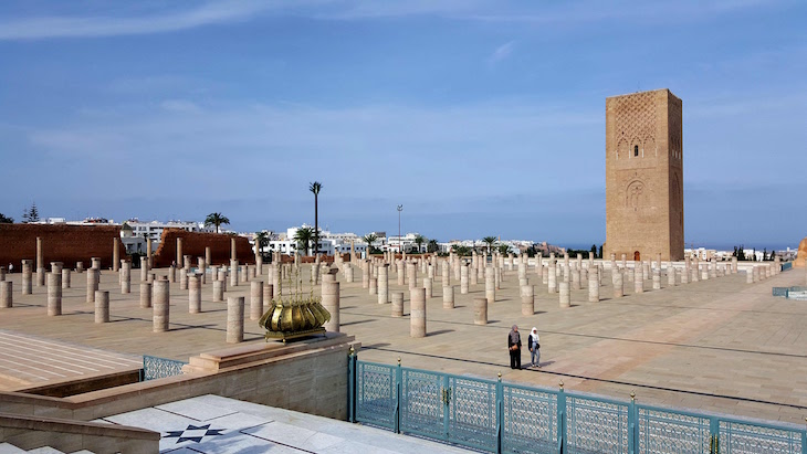 Bairro de Hassan - Mausoléu de Mohamed V - Rabat, Marrocos © Viaje Comigo