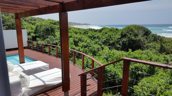 Piscina privada na suite no White Pearl - Ponta Mamoli - Moçambique © Viaje Comigo