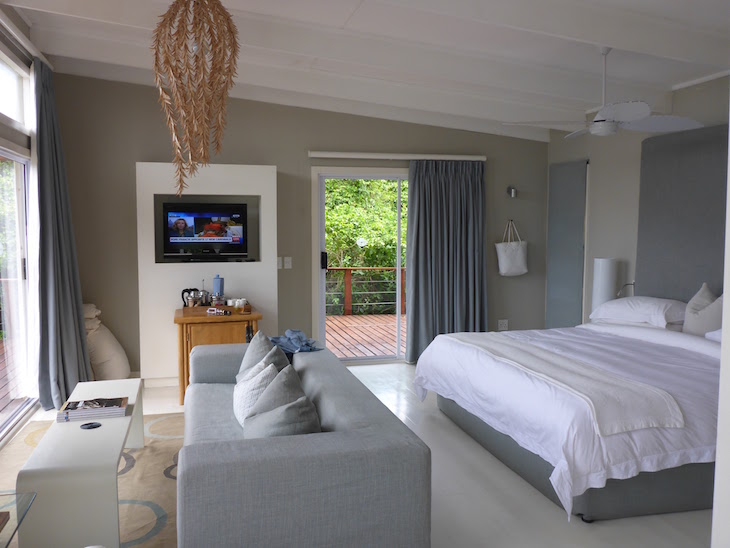 A minha suite no White Pearl - Ponta Mamoli - Moçambique © Viaje Comigo
