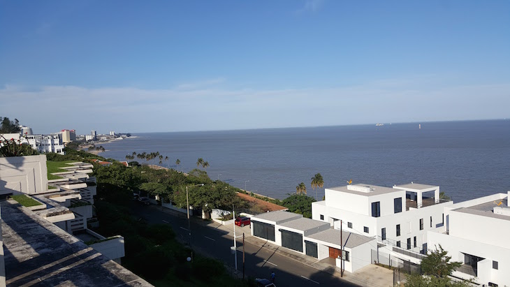 Vista para a baía do Polana Serena Hotel, Maputo © Viaje Comigo