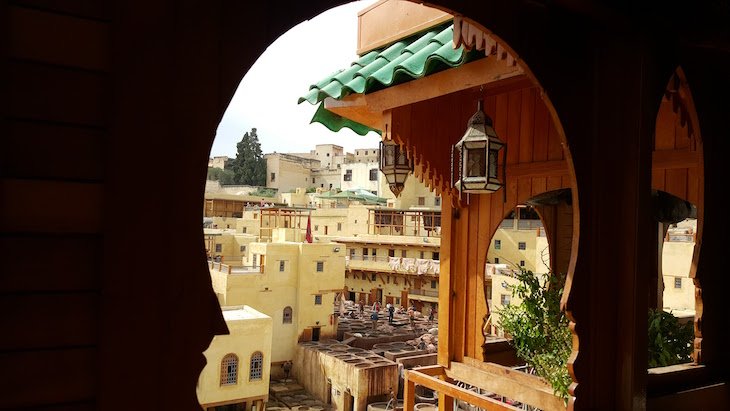 Tinturarias e Curtumes de Fez, Marrocos © Viaje Comigo