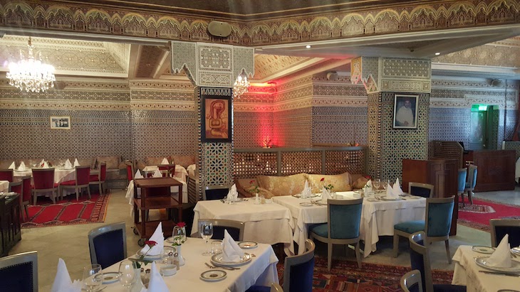Sala do Le Basmane- Hotel Val d'Anfa - Casablanca © Viaje Comigo