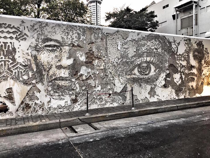 Vhils em Banguecoque © DR