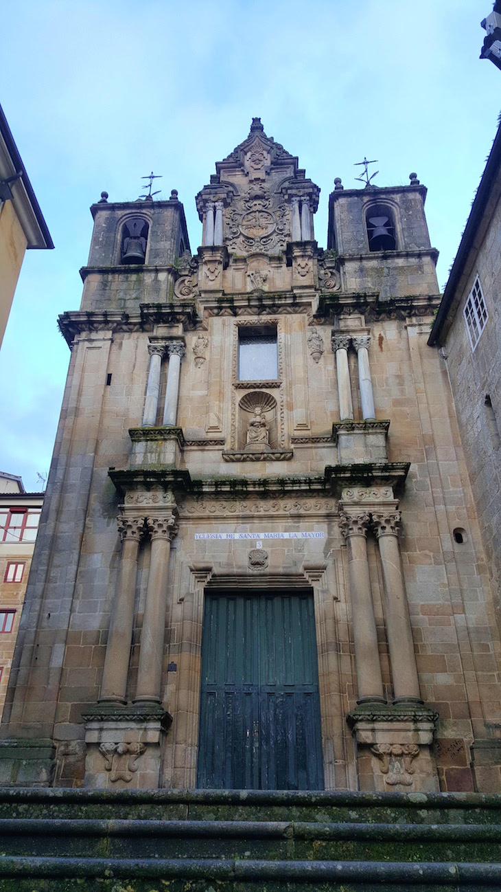 Igreja de Santa Maria Maior, Ourense, Espanha © Viaje Comigo