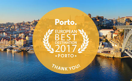 Porto eleito Melhor Destino Europeu 2017