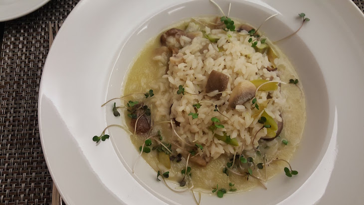arroz cremoso de cogumelos e espargos verdes - Foral de Valdevez © Viaje Comigo