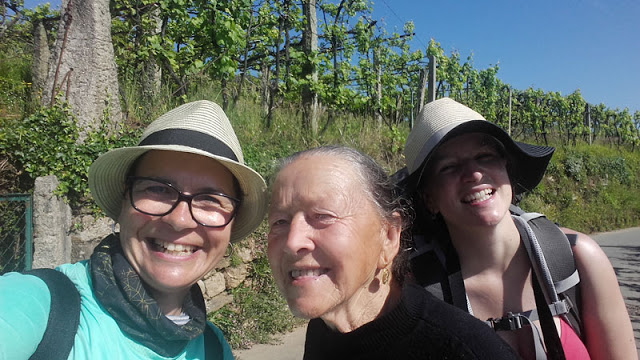 Rita e Elena no Caminho de Santiago © O Porto Encanta