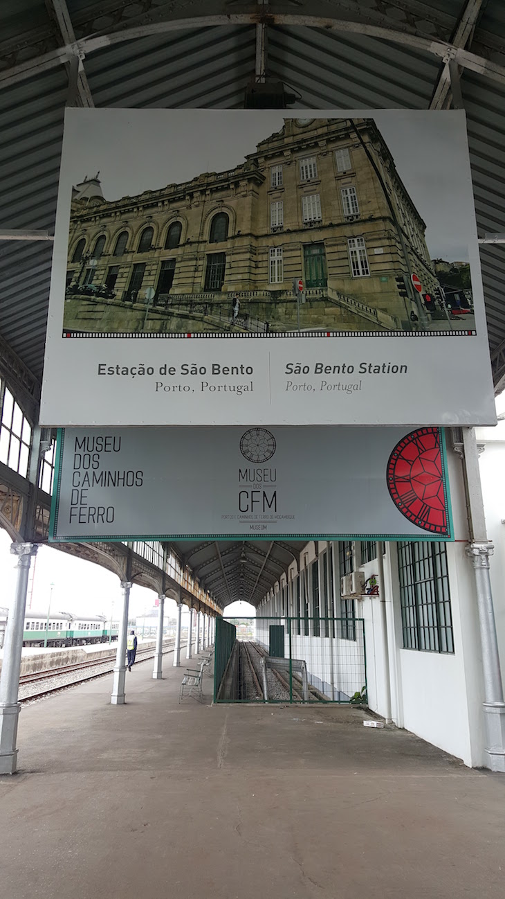 Exposição das mais belas gares do mundo - Estação do Caminho de Ferro de Maputo - Moçambique © Viaje Comigo