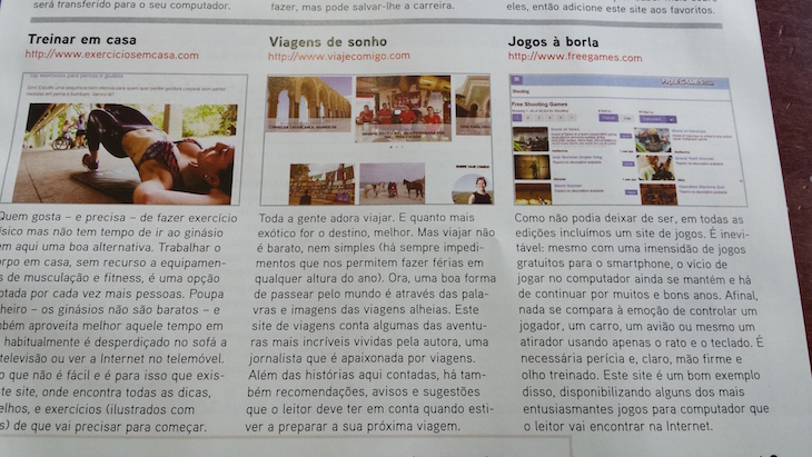 Viaje Comigo na revista PC e Internet Prática - DR