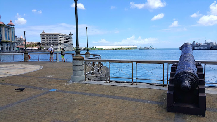 Canhão em Port Louis - Ilhas Maurícias © Viaje Comigo