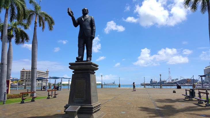 Estátua Port Louis - Ilhas Maurícias © Viaje Comigo