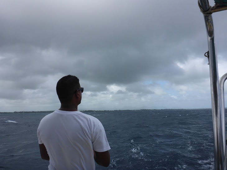 Mau tempo no passeio até à Ilha Gabriel, Ilhas Maurícias © Viaje Comigo