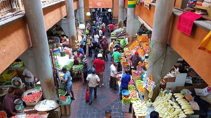 Mercado Central de Port Louis - Maurícias © Viaje Comigo