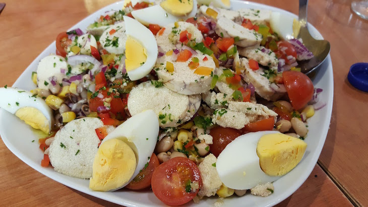 Salada de Ovas na Casa da Tocha © Viaje Comigo