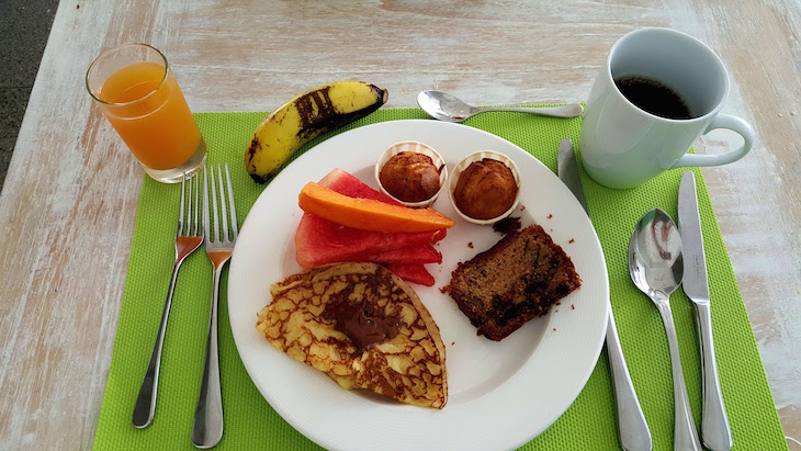 Pequeno-almoço no Long Beach Golf & Spa Resort - Ilhas Maurícias © Viaje Comigo