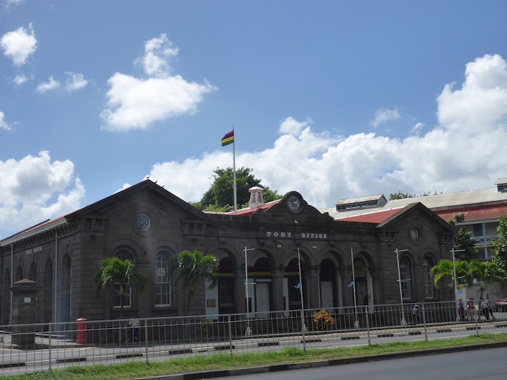 Posto de correios - Port Louis - Ilhas Maurícias © Viaje Comigo