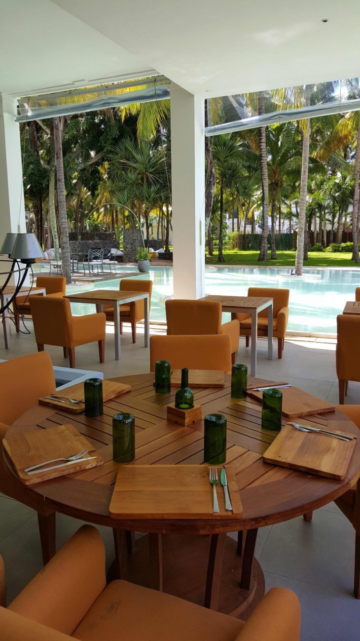 Restaurante do Hotel Ravenala Attitude - Ilhas Maurícias © Viaje Comigo