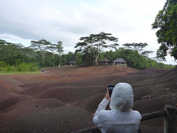 Terra com 7 cores - 7 Coloured Earth - Chamarel - Mauricias © Viaje Comigo