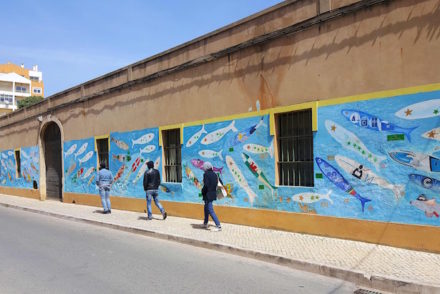 Mural de Sardinhas em Portimão © Viaje Comigo