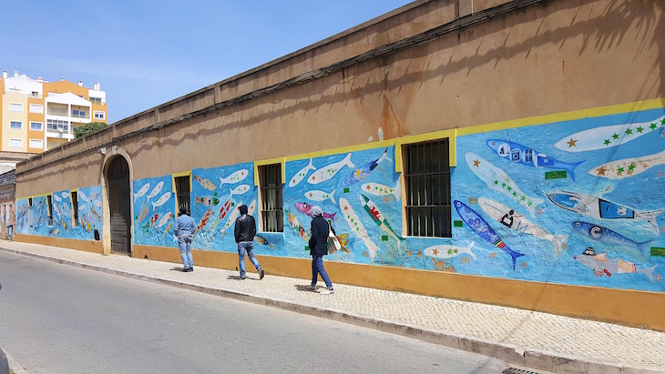 Mural de Sardinhas em Portimão © Viaje Comigo