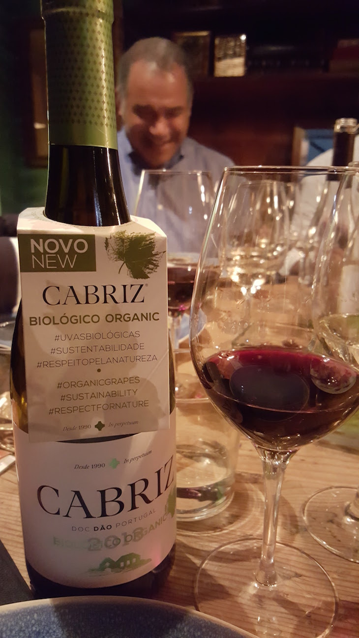 Osvaldo Amado e vinhos Cabriz © Viaje Comigo