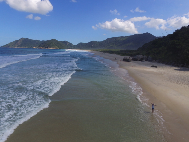 Eu na Praia do Grumari - Rio de Janeiro © Foto: Rio Secret Spots