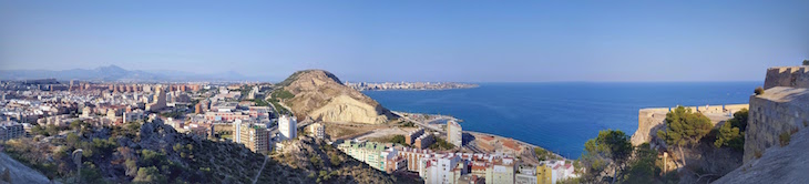 Castelo de Santa Bárbara -Alicante - Espanha © Viaje Comigo