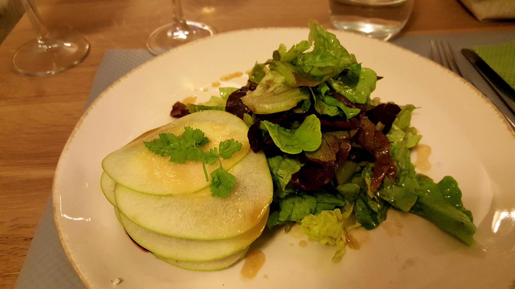 Restaurante Côté Cour, Azay-le-Rideau, França © Viaje Comigo