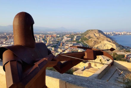 Castelo de Santa Bárbara -Alicante - Espanha © Viaje Comigo