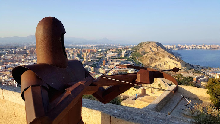 Castelo de Santa Bárbara -Alicante - Espanha © Viaje Comigo