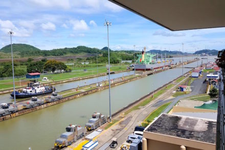 Eclusa de Miraflores - Canal do Panama - Panamá © Viaje Comigo