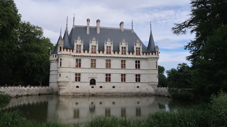 Château d'Azay-le-Rideau, Vale do Loire, França © Viaje Comigo