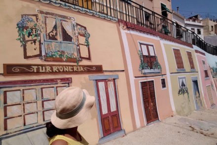 Mural na Travessia do Mouro Traidor- Jijona - Espanha © Viaje Comigo