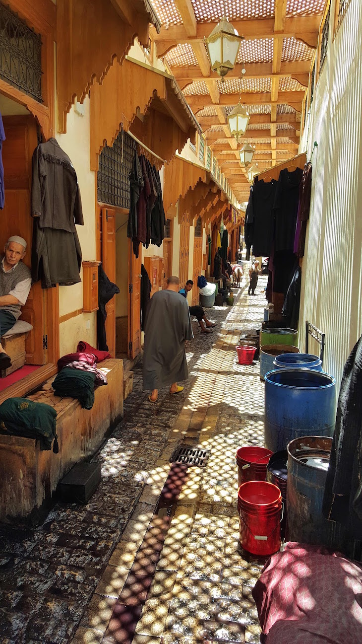 Nas Tinturarias de Fez - Marrocos @ Viaje Comigo