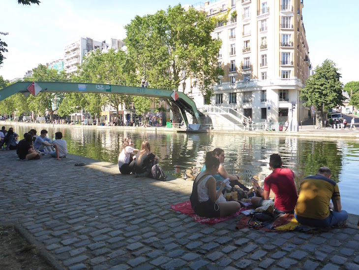 Canal Saint-Martin, Paris, França © Viaje Comigo