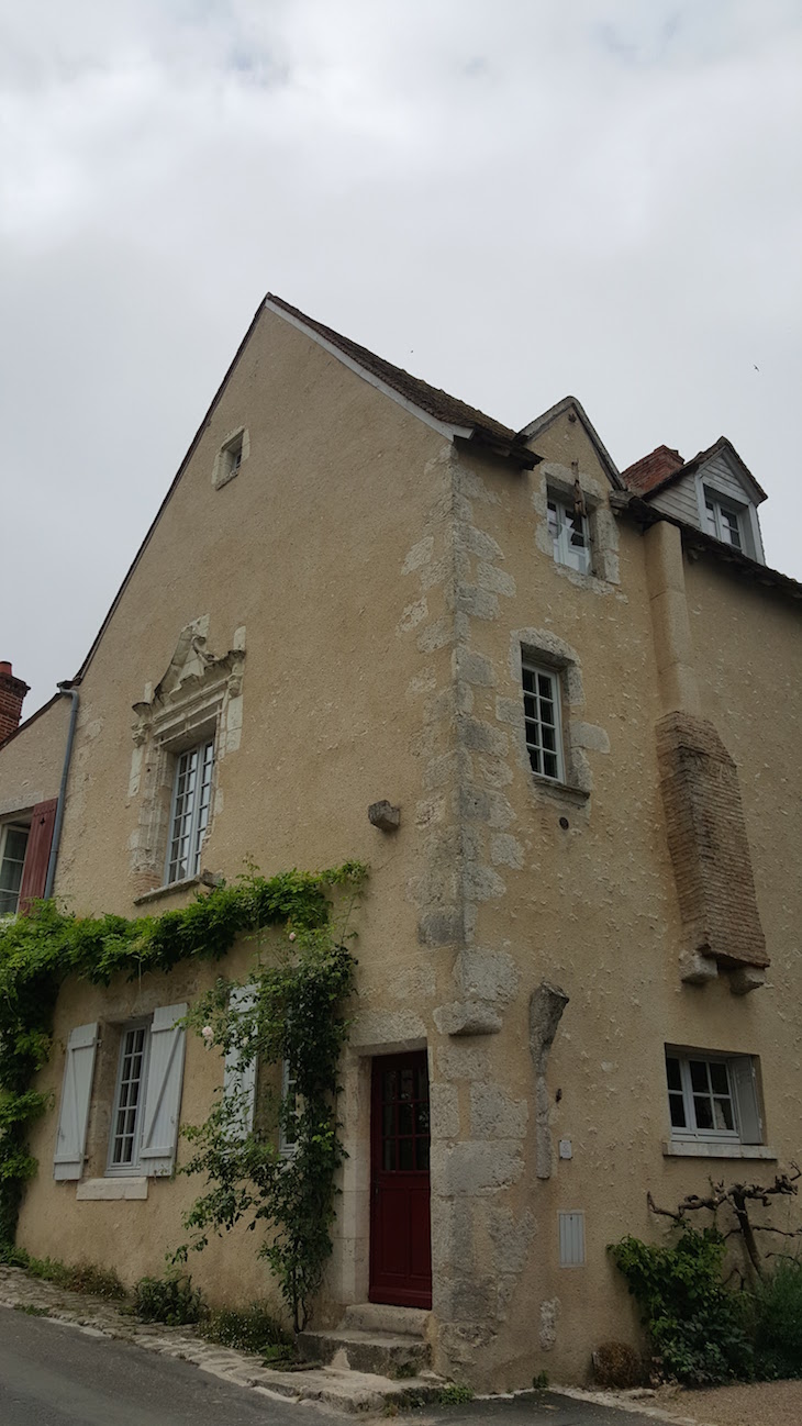 Casas em Saint-Dyé-Sur-Loire - Vale do Loire - França © Viaje Comigo