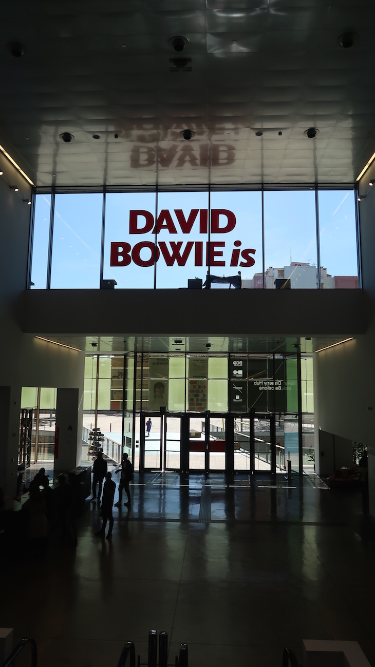 Exposição "David Bowie is" - Museu do Design de Barcelona © Viaje Comigo