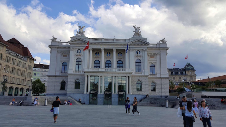 Ópera de Zurique - Suíça © Viaje Comigo