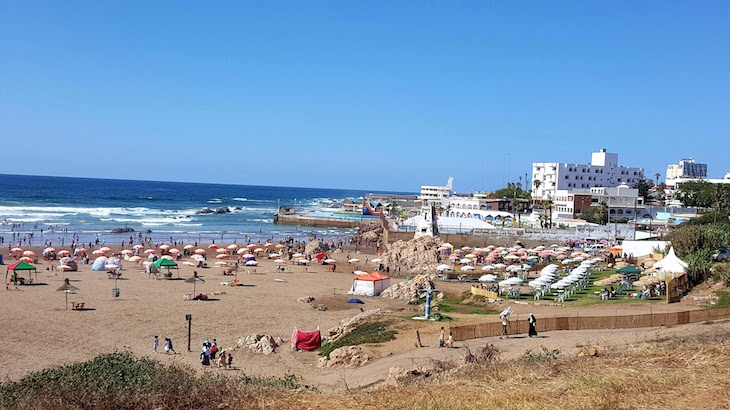 Praia de Casablanca - Marrocos © Viaje Comigo