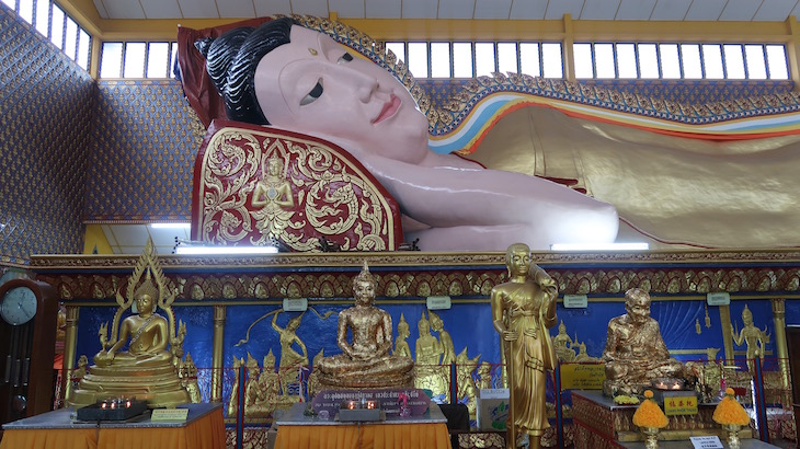 Buda Deitado - Penang - Malásia © Viaje Comigo