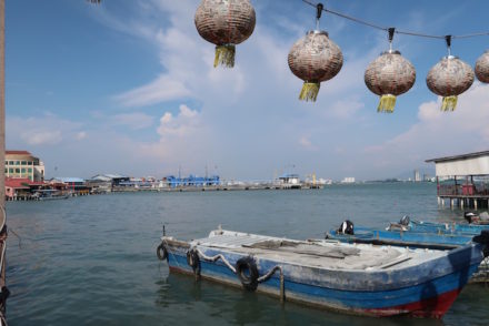 Porto de Chew Jetty - Penang - Malásia © Viaje Comigo