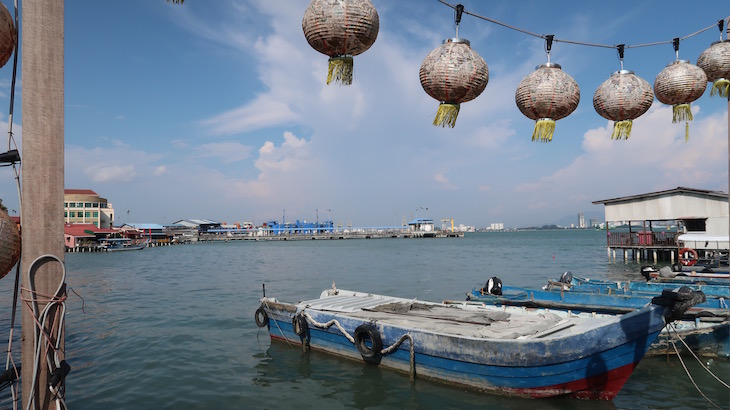 Porto de Chew Jetty - Penang - Malásia © Viaje Comigo