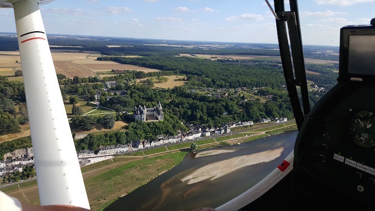 Château de Chaumont-su-Loire - Voo com a Loisirs Loire Valley © Viaje Comigo