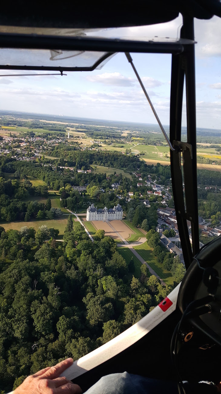 Château de Cheverny - Voo com a Loisirs Loire Valley © Viaje Comigo