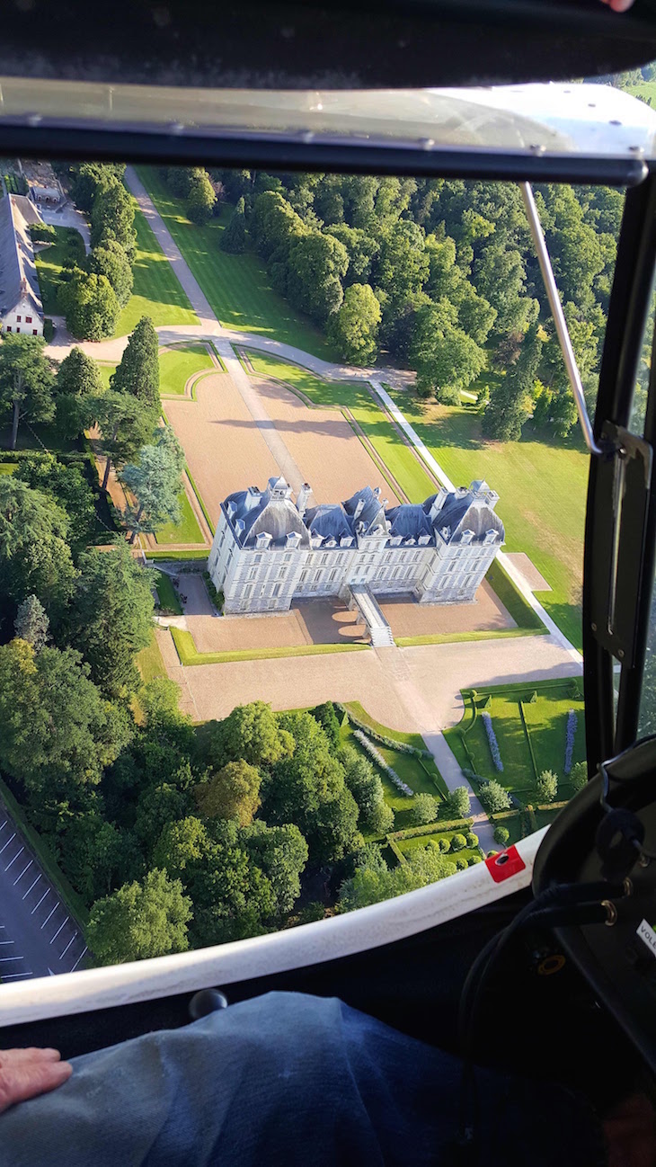 Château de Cheverny - Voo com a Loisirs Loire Valley © Viaje Comigo