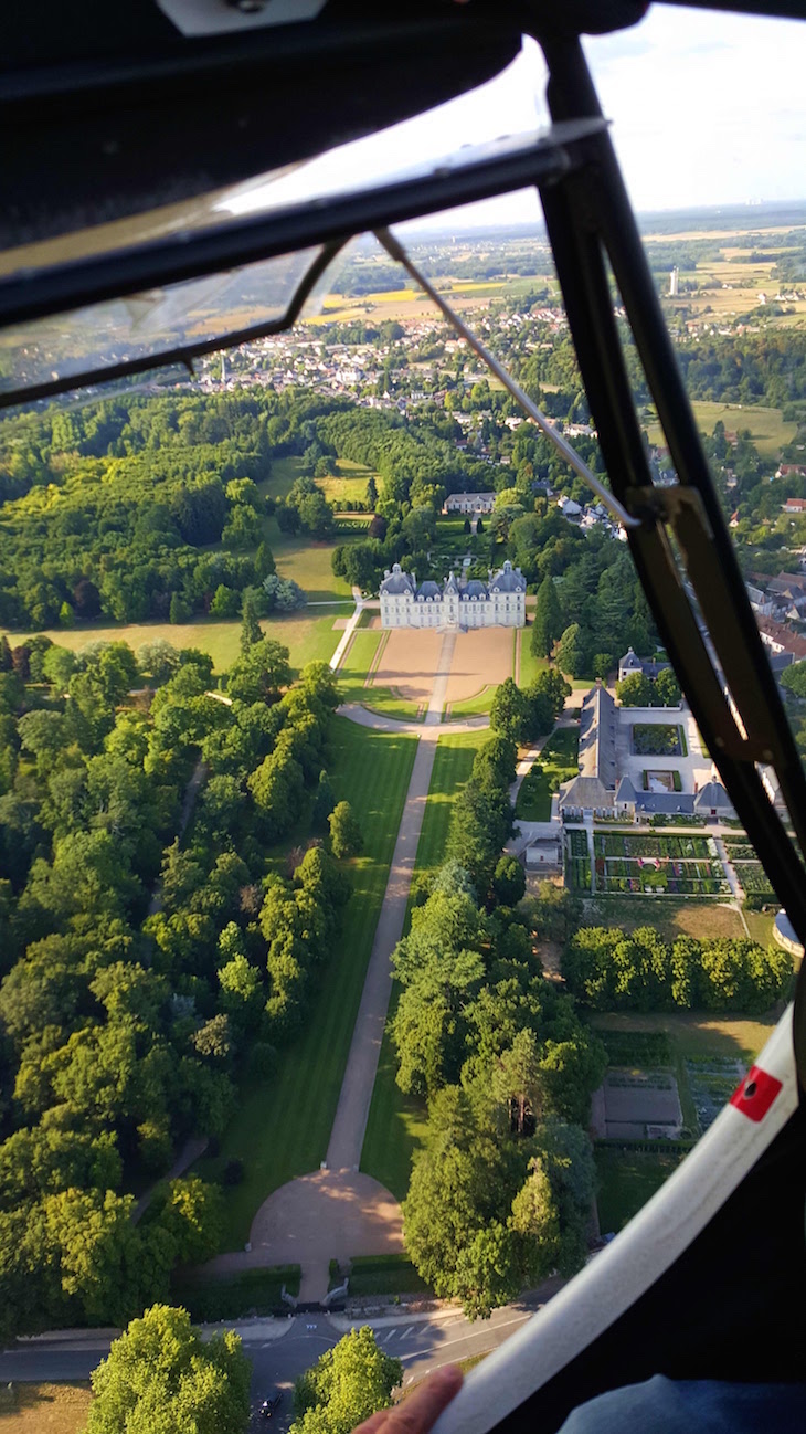 Château de Cheverny - Voo com a Loisirs Loire Valley © Viaje Comigo