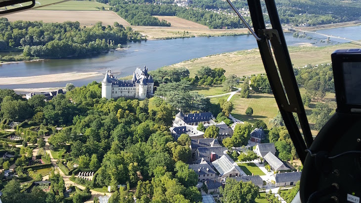 Château de Chaumont-su-Loire - Voo com a Loisirs Loire Valley © Viaje Comigo