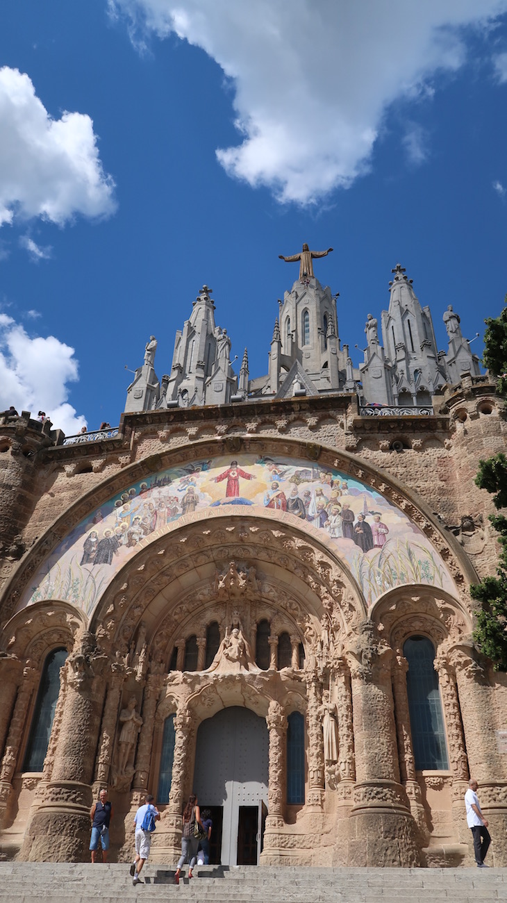Igreja Sagrat Cor de Jesús - Parque Tibidabo - Barcelona © Viaje Comigo